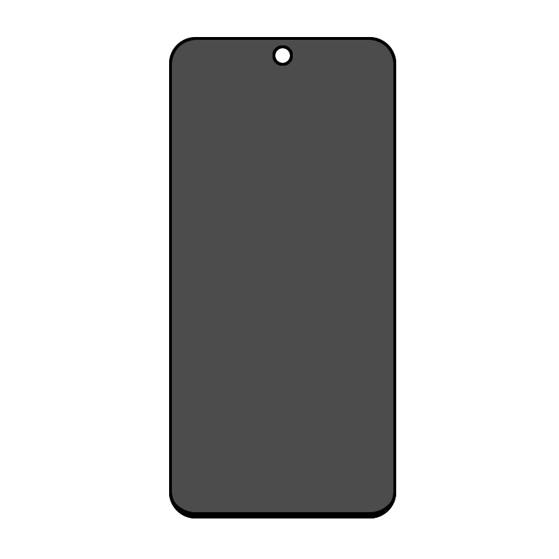 For Samsung Galaxy A55 5G Anti-Peep Screen Protector Silk Printing High Aluminium-silicon Glass