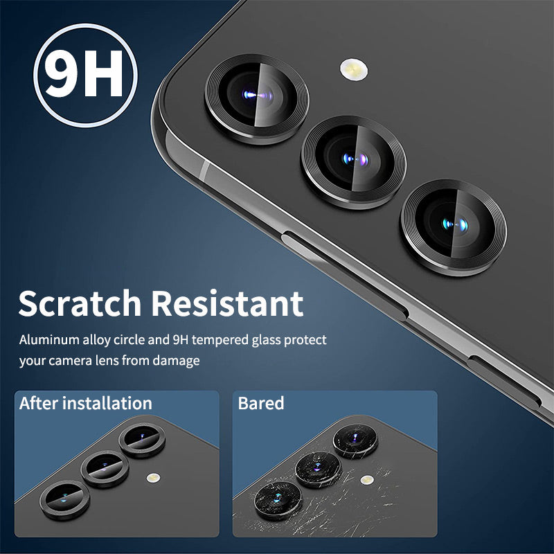 ENKAY HAT PRINCE For Samsung Galaxy A15 4G / 5G Camera Lens Protector Metal Individual Ring Rear Lens Film