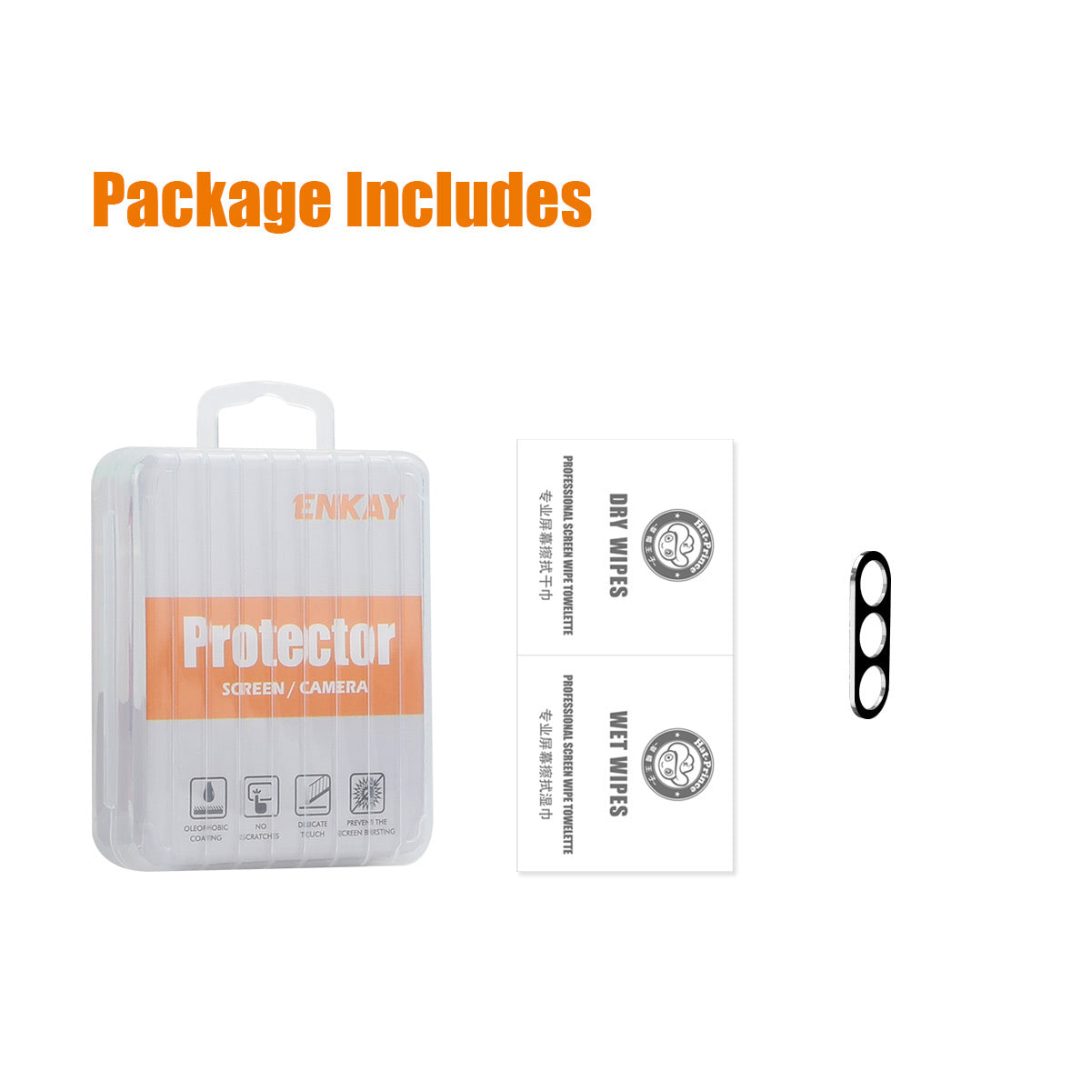 ENKAY HAT PRINCE For Samsung Galaxy A25 5G (Global) (161.0 x 76.5 x 8.3mm) Camera Lens Protector Integrated Lens Film