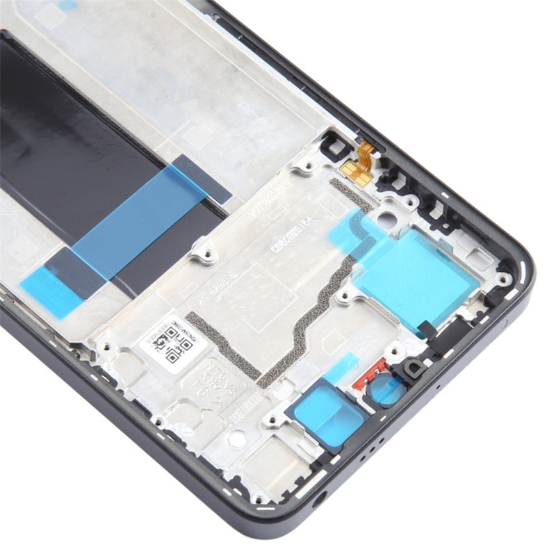 For Xiaomi Redmi Note 13 Pro 5G / Poco X6 5G Phone Middle Plate Frame Repair Part (A-Side) (without Logo)