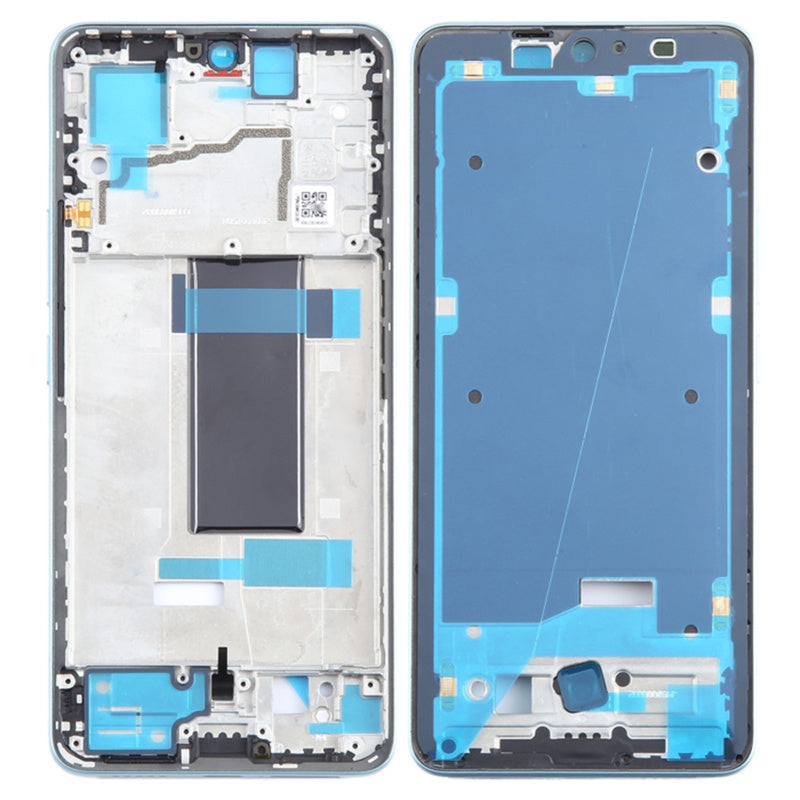 For Xiaomi Redmi Note 13 Pro 5G / Poco X6 5G Phone Middle Plate Frame Repair Part (A-Side) (without Logo)