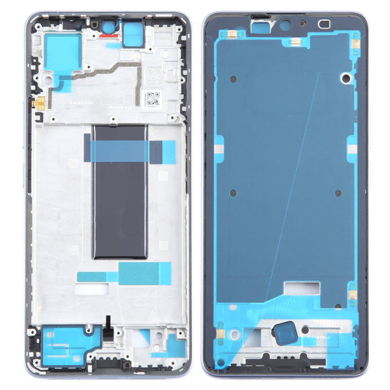 For Xiaomi Redmi Note 13 Pro 5G / Poco X6 5G Phone Middle Plate Frame Repair Part (A-Side) (without Logo)