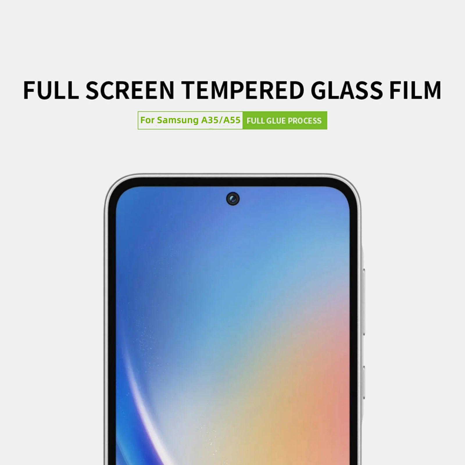 PINWUYO JK Tempered Glass Film Series-2 for Samsung Galaxy A35 5G / A55 5G Screen Protector Full Coverage