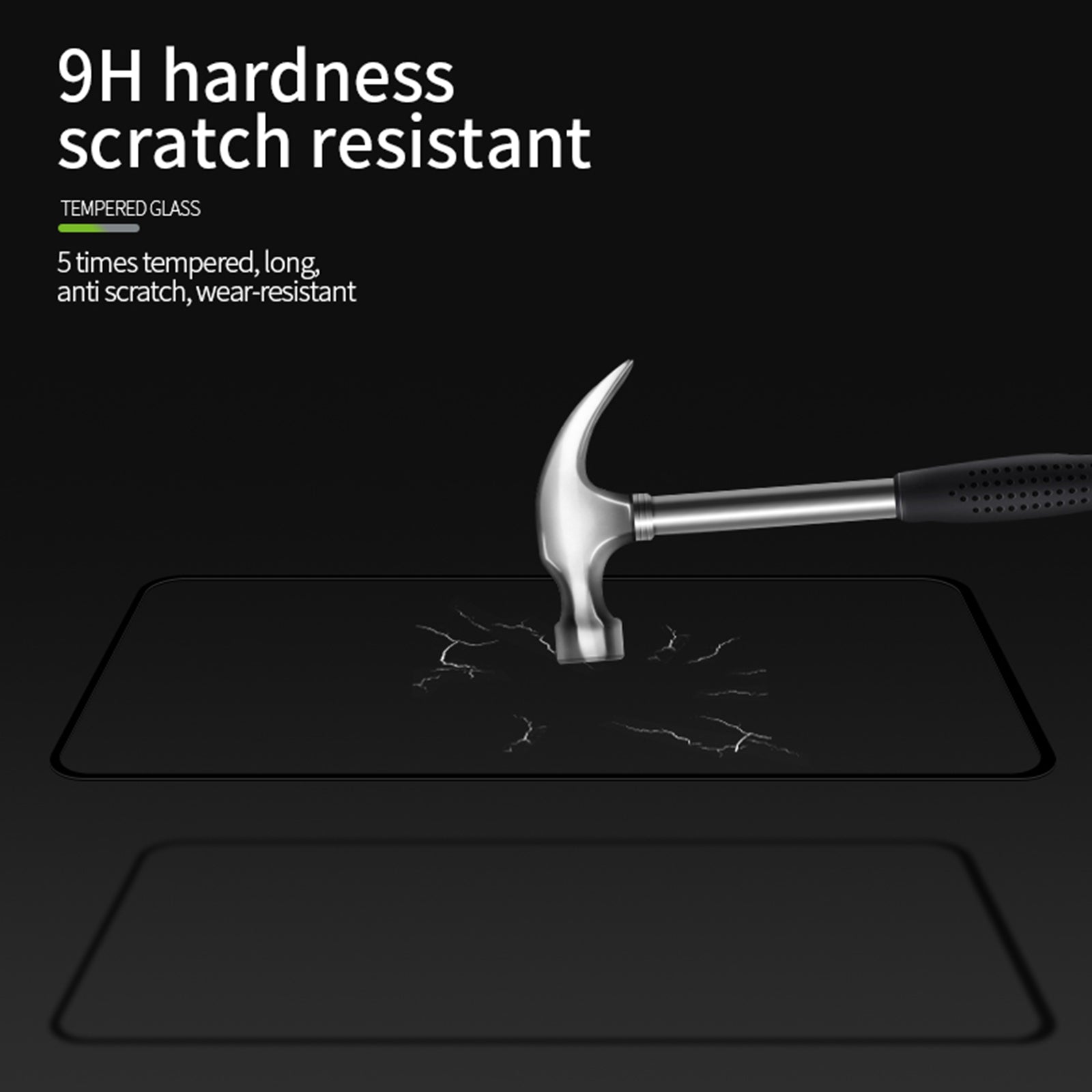 PINWUYO JK Tempered Glass Film Series-2 for Honor 90 GT 5G Full Screen Protector Anti-explosion