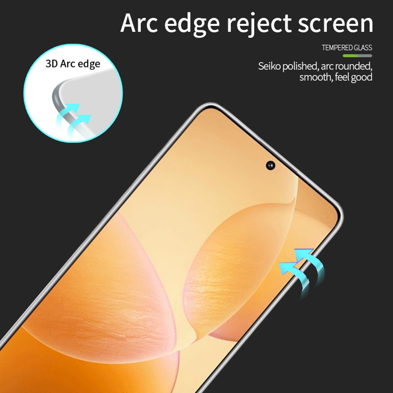 PINWUYO JK 3D Curved Tempered Glass Film-2 for Xiaomi Redmi K70E 5G / Poco X6 / Poco X6 Pro 5G Full Screen Protector