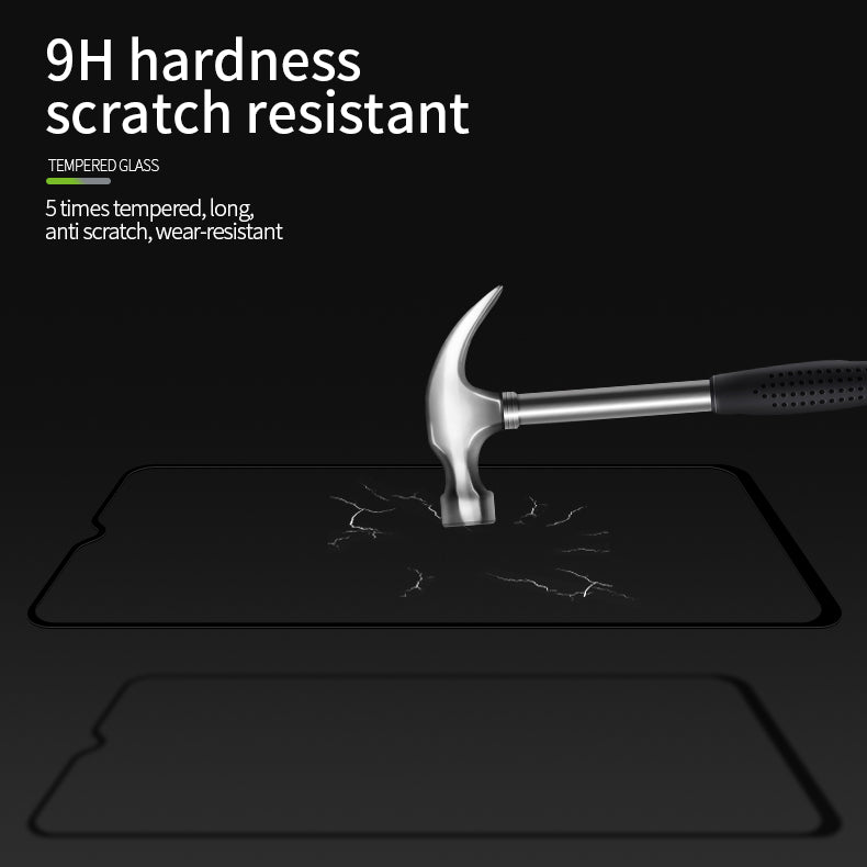 MOFI For Oppo A59 5G JK Tempered Glass Film Series-1 Screen Guard Protector Full Glue Full Coverage
