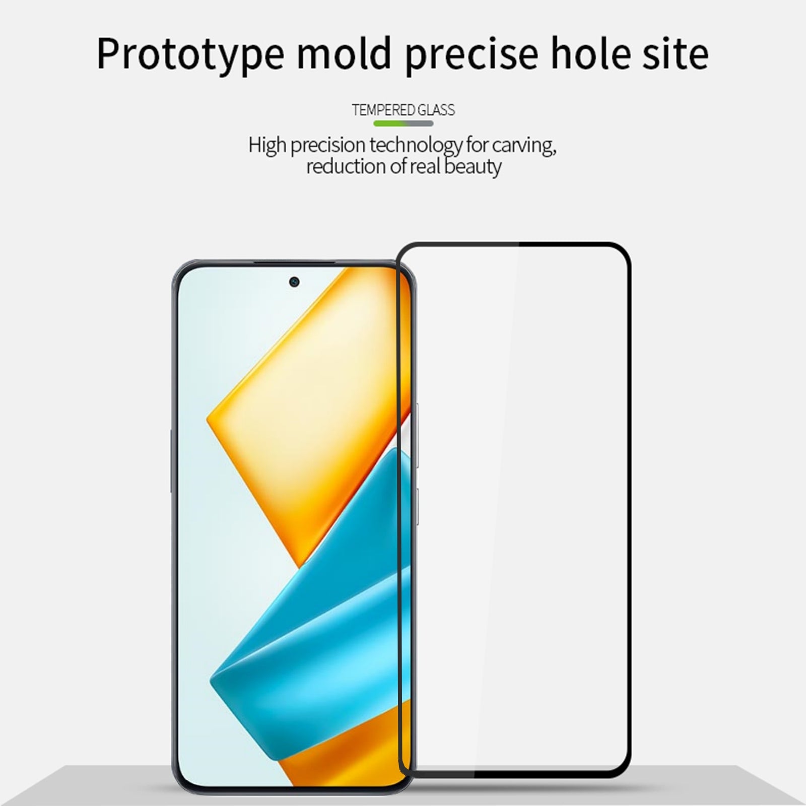 MOFI For Honor 90 GT 5G JK Tempered Glass Film Series-1 Ultra Clear Full Cover Screen Protector