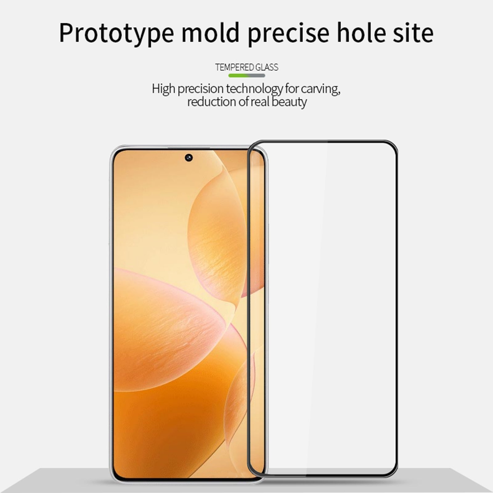 MOFI JK 3D Tempered Glass Film-1 for Xiaomi Redmi K70E 5G / Poco X6 / Poco X6 Pro 5G Curved HD Full Screen Protector