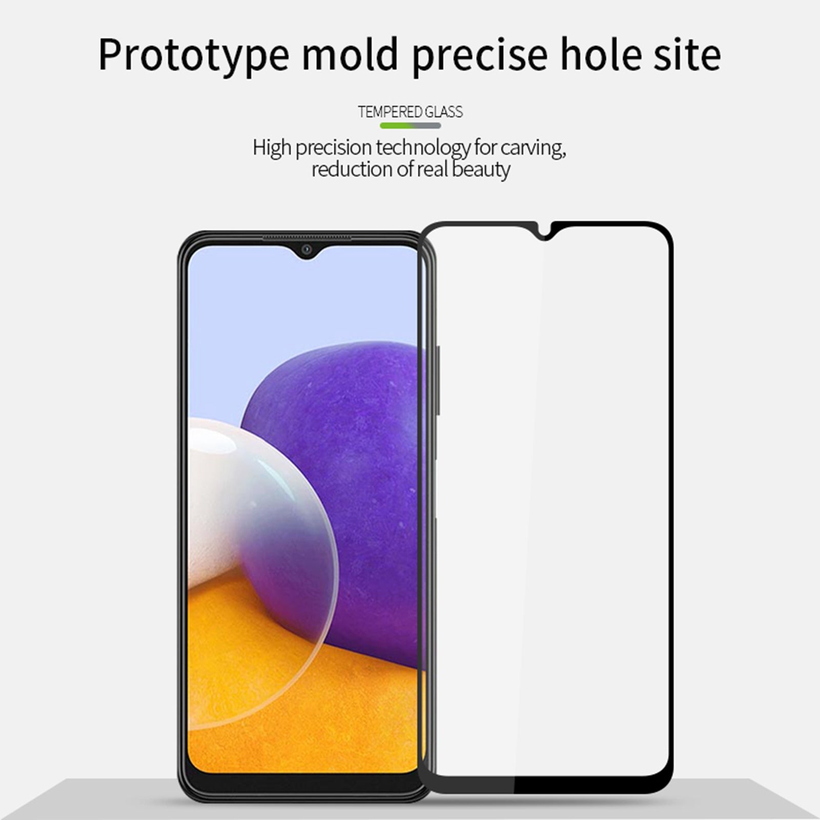 MOFI For Xiaomi Poco M6 5G JK Tempered Glass Film Series-1 Full Glue Screen Protector HD Clear