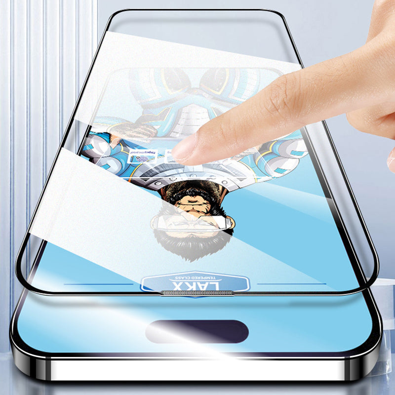 For iPhone 14 Pro Matte High Aluminium-silicon Glass Screen Protector Full Coverage