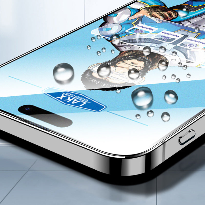 For iPhone 15 Pro Max Screen Protector High Aluminium-silicon Glass Explosion-proof Film