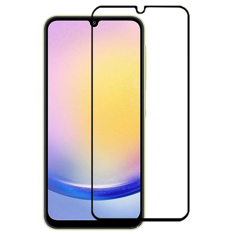 For Samsung Galaxy A25 5G (Global) (161.0 x 76.5 x 8.3mm) Side Glue Screen Protector 9D Tempered Glass Film