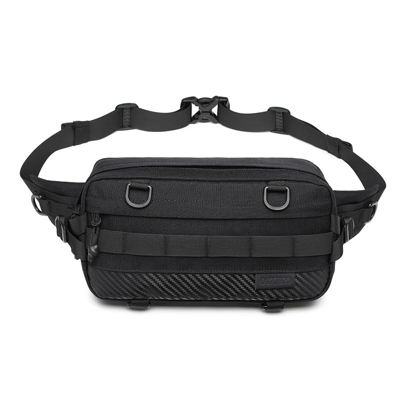 OZUKO 9676 Outdoor Tactical Men Crossbody Bag Oxford Cloth Chest Pack