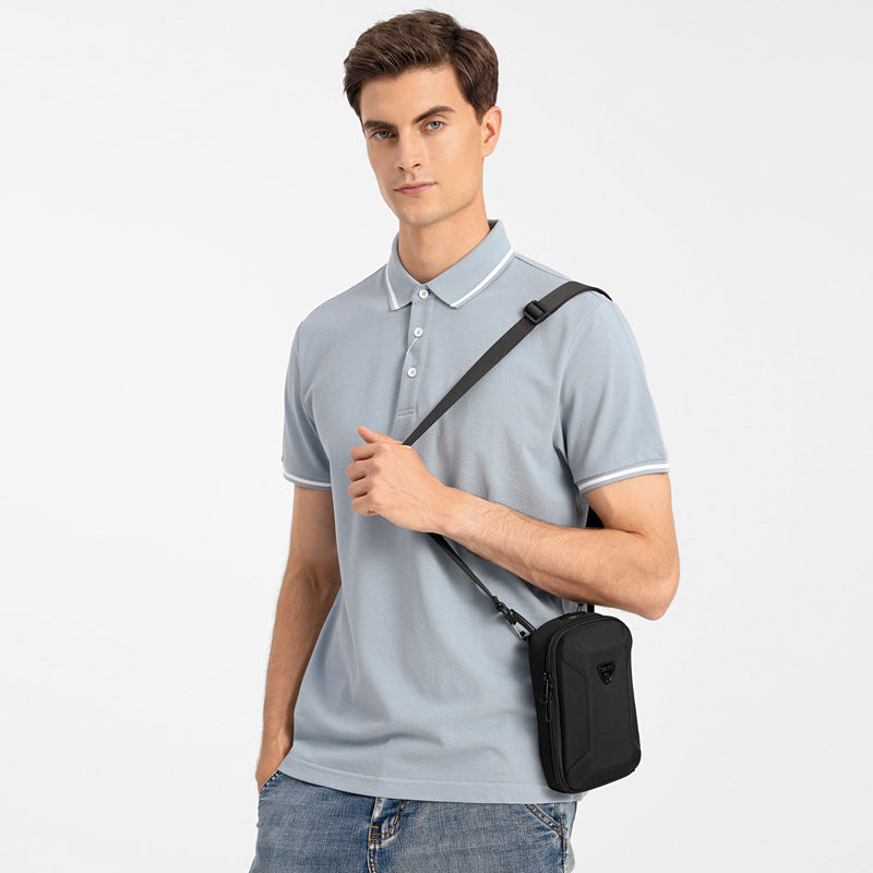 OZUKO 9442 Mini EVA Hard Shell Shoulder Bag Phone Storage Pouch Purse