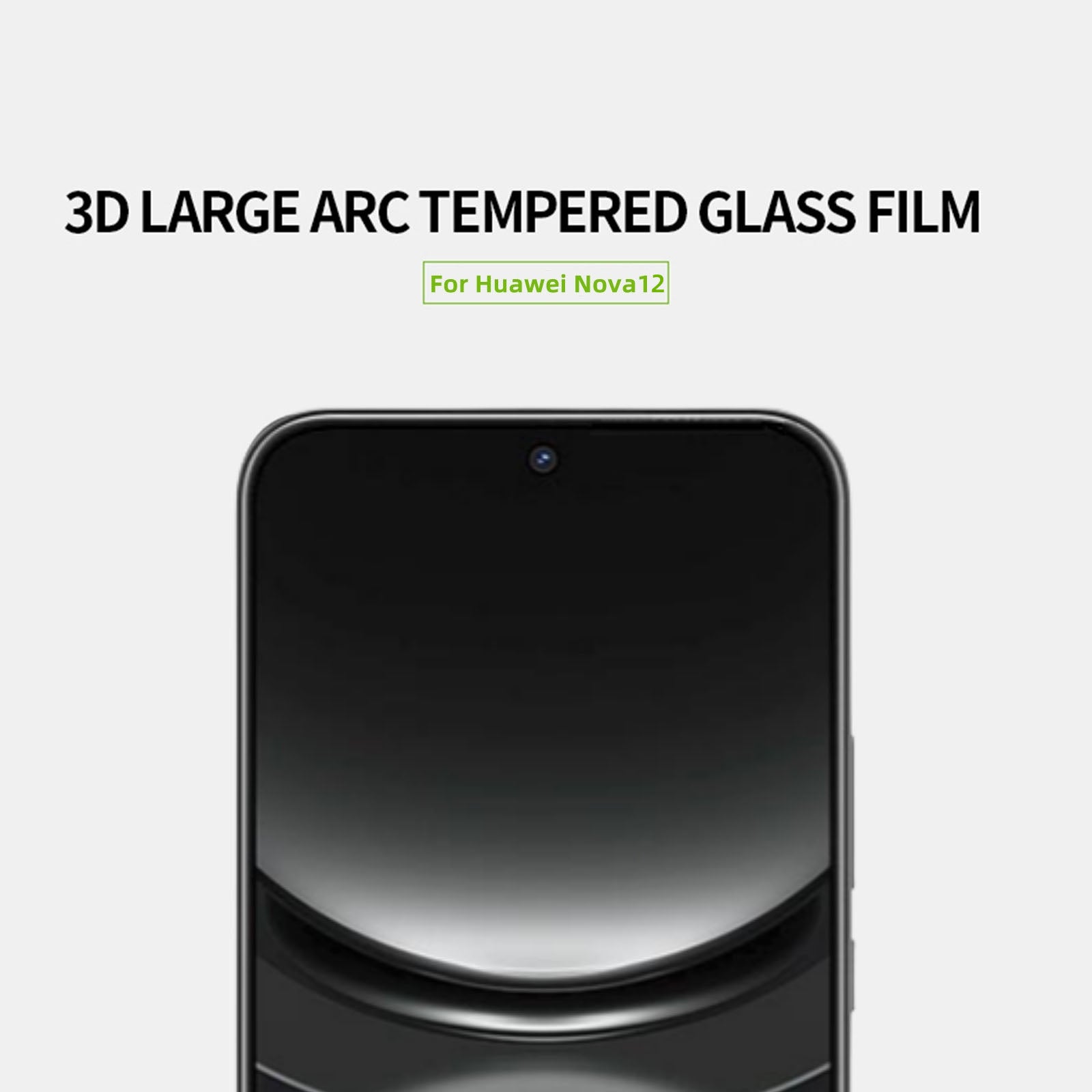 MOFI JK 3D Tempered Glass Film-1 for Huawei nova 12 5G 9H Full Screen Protector