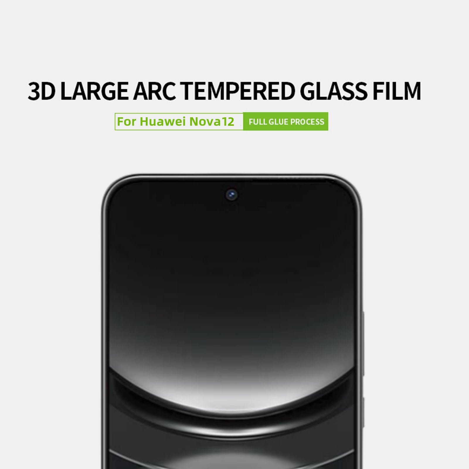 PINWUYO JK 3D Tempered Glass Film Series-2 for Huawei nova 12 5G 9H AGC Glass Screen Protector