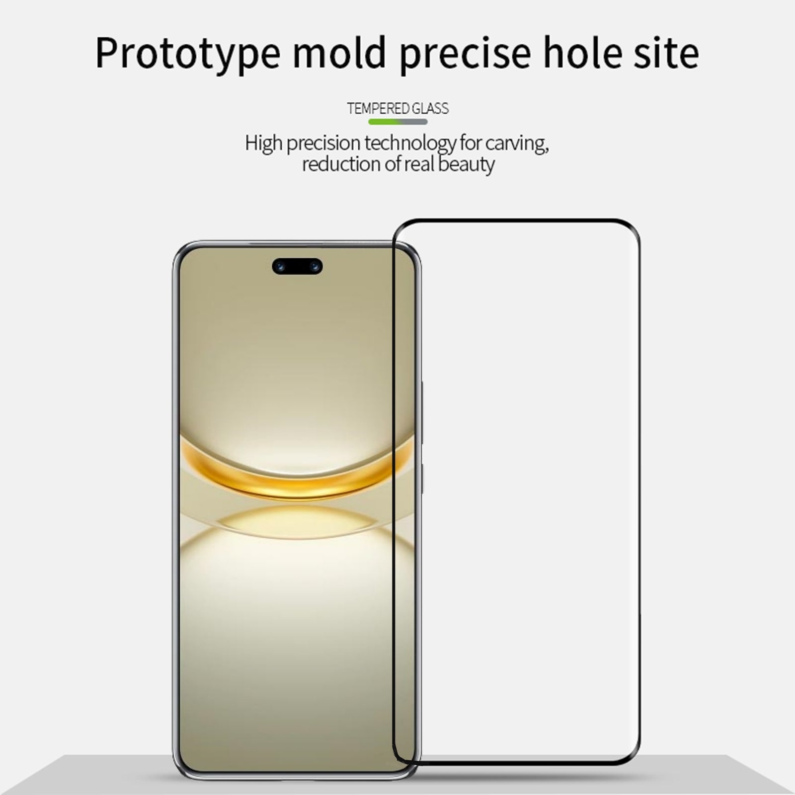 PINWUYO For Huawei nova 12 Pro 5G / nova 12 Ultra 5G Screen Protector 3D Hot Bending Tempered Glass Film