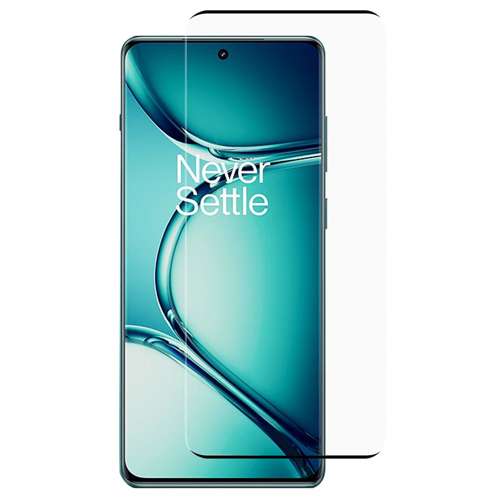For Oppo Reno11 5G (Global) Tempered Glass Full Screen Protection Side Glue Silk Printing