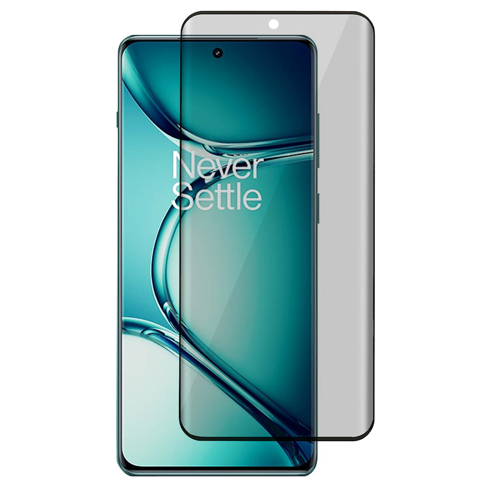 For Oppo Reno11 5G (Global) Anti-Spy Curved Screen Protector Side Glue Tempered Glass Film