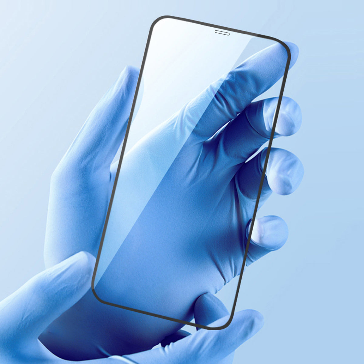 WIWU SQ-005 For iPhone 15 Tempered Glass Screen Protector 2.5D Silk Printing HD Phone Film with Tools