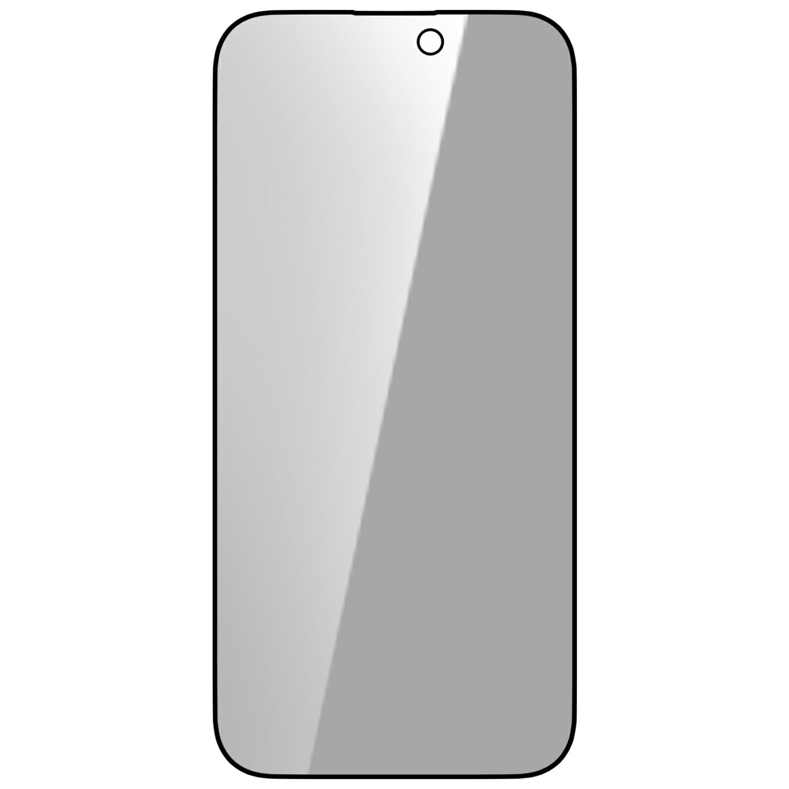WIWU 2.5D Silk Printing Screen Film for iPhone 15 Anti-Spy Tempered Glass Screen Protector