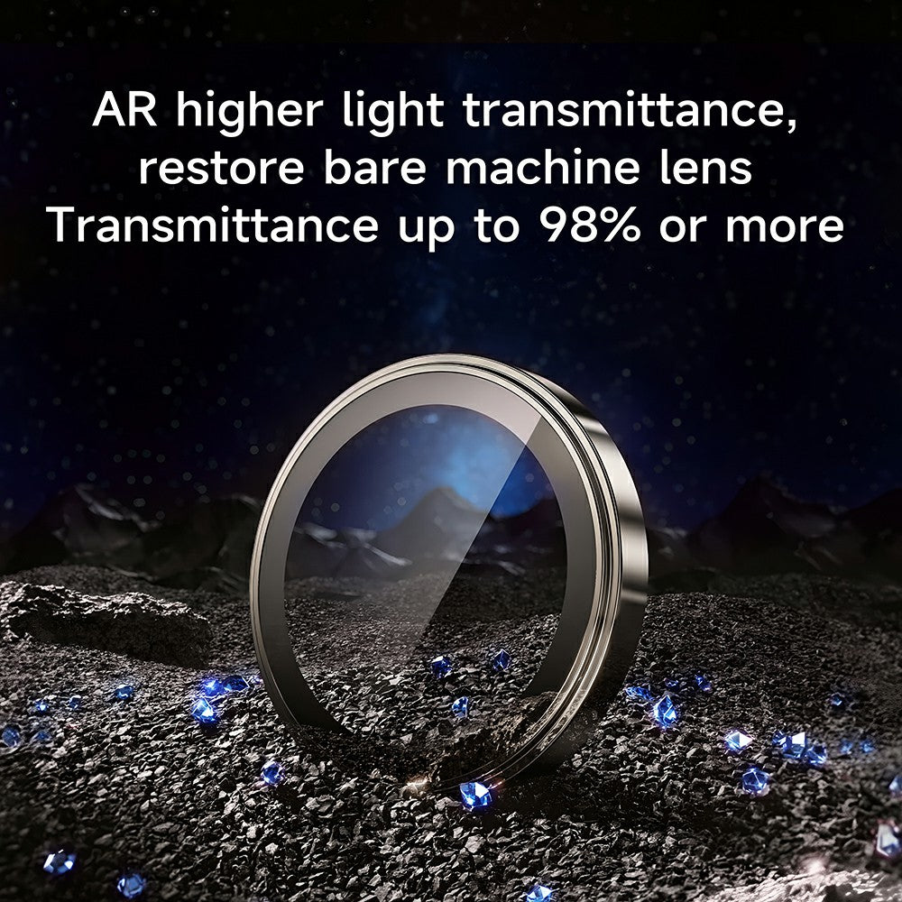 WIWU LG-003 For iPhone 15 Pro Rear Lens Protector Anti-Scratch Camera Lens Film