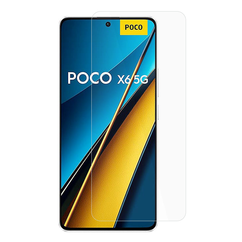 AMORUS For Xiaomi Poco X6 High Aluminum-silicon Glass Screen Protector 2.5D Anti-explosion Film