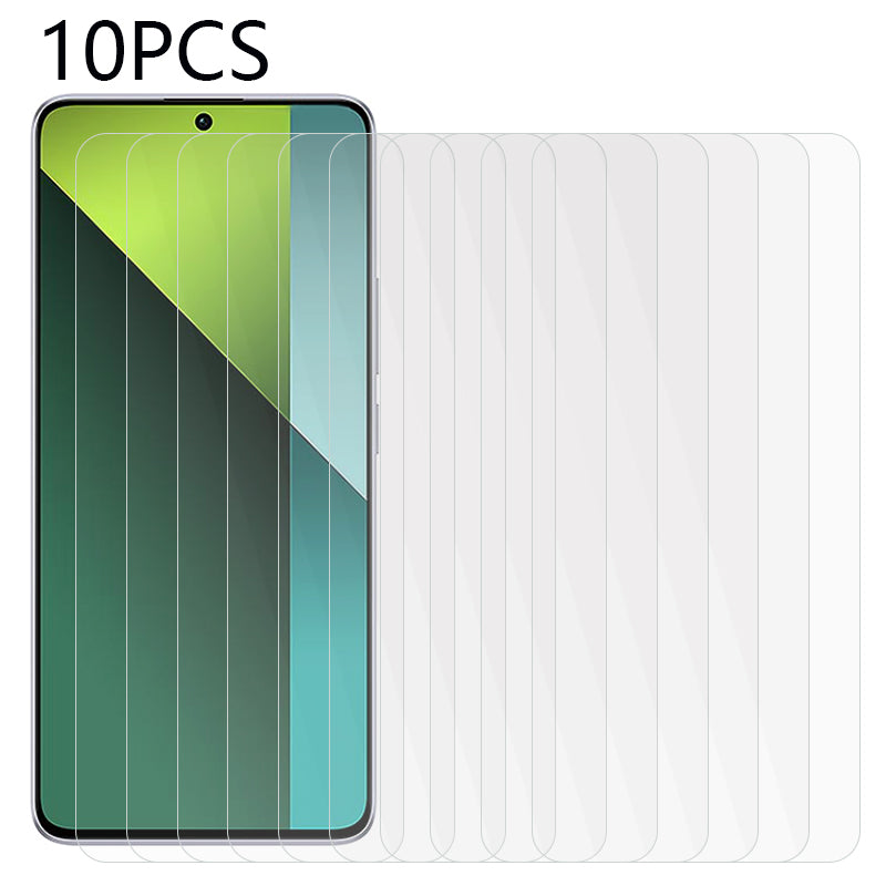 10PCS For Xiaomi Redmi Note 13 Pro 5G 2.5D 0.3mm Screen Protector Tempered Glass Film