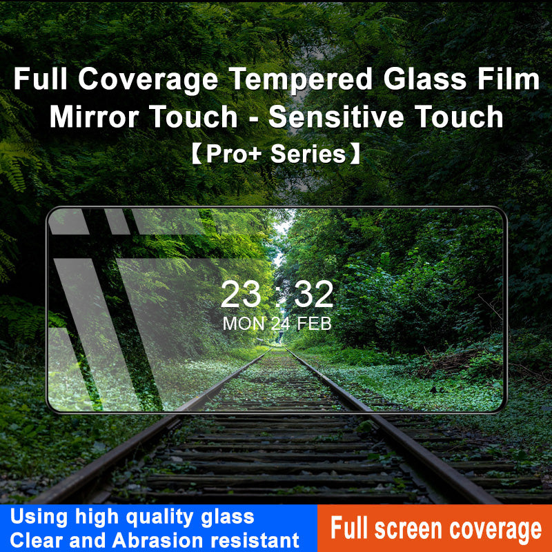 IMAK Pro+ Series For Asus ROG Phone 8 Pro 5G / 8 5G Full Screen Protector Tempered Glass 9H Protective Film