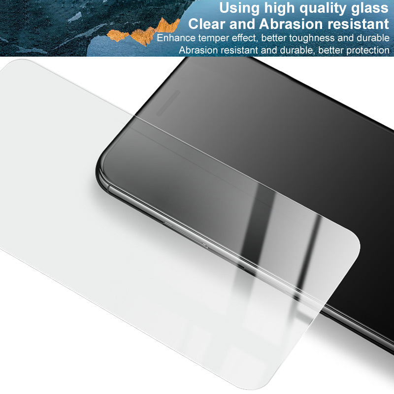 IMAK H Series For Motorola Moto G34 5G Phone Protective Film HD Clear Tempered Glass Screen Protector