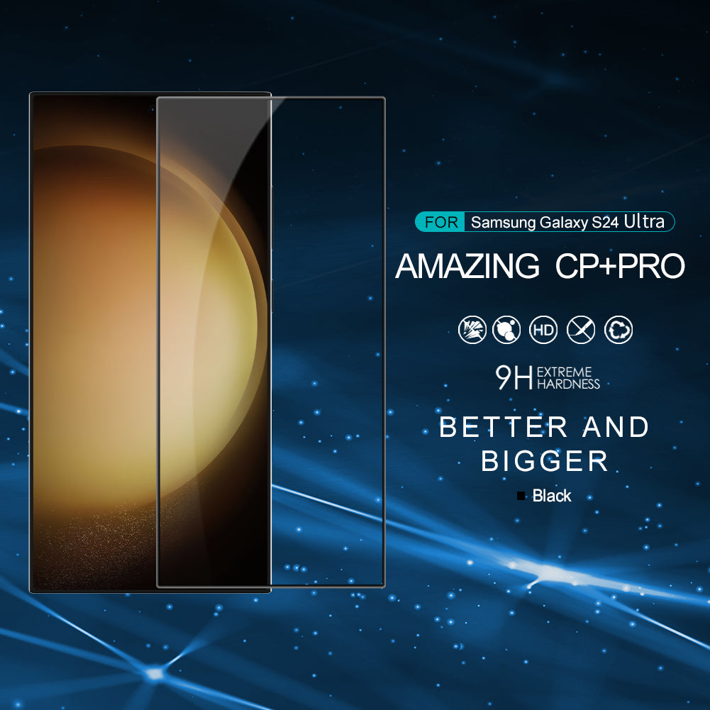 NILLKIN CP+PRO For Samsung Galaxy S24 Ultra AGC Glass Screen Protector Full-Coverage Protection