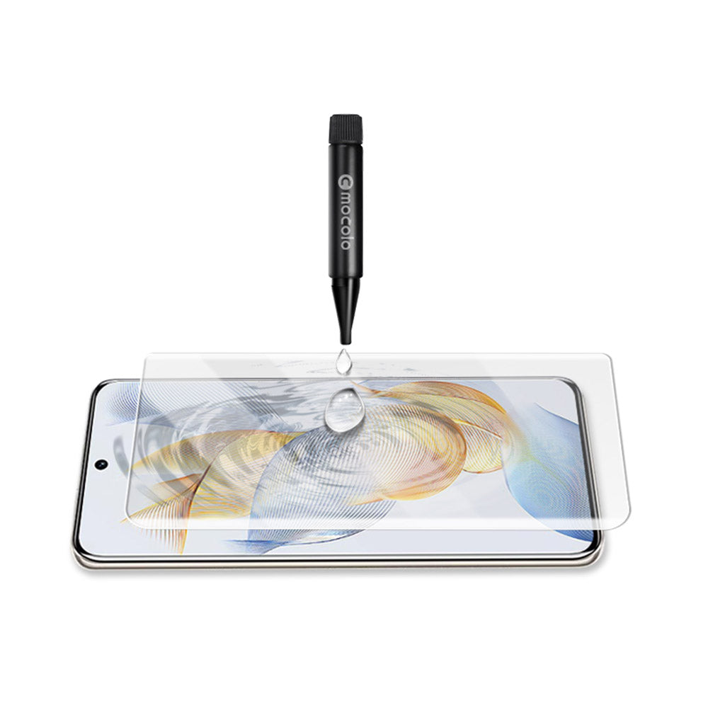 MOCOLO For Honor 90 Tempered Glass Film UV Liquid 3D Curved Screen Protector