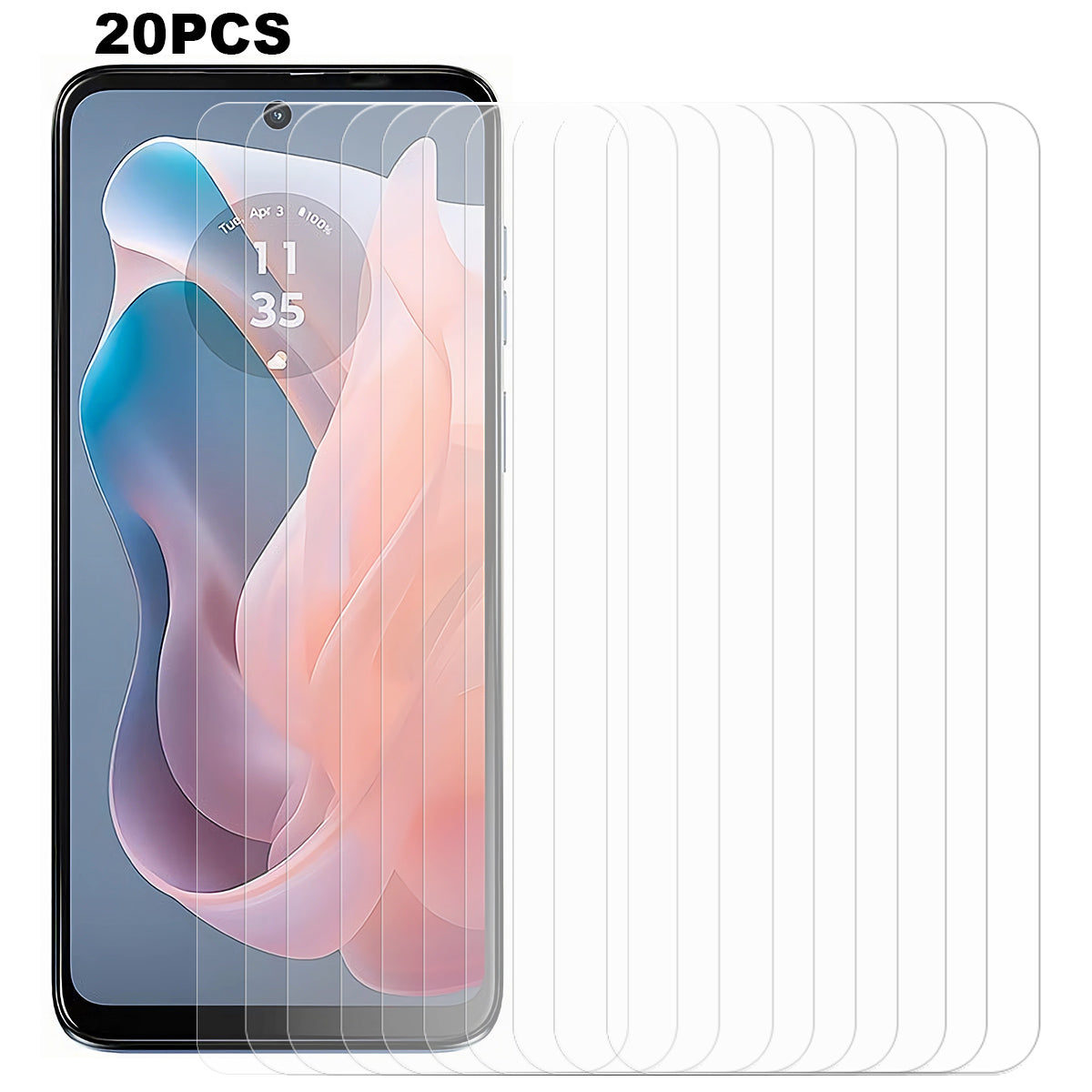 20PCS For Motorola Moto G Play (2024) 4G Anti-explosion Tempered Glass Screen Protector