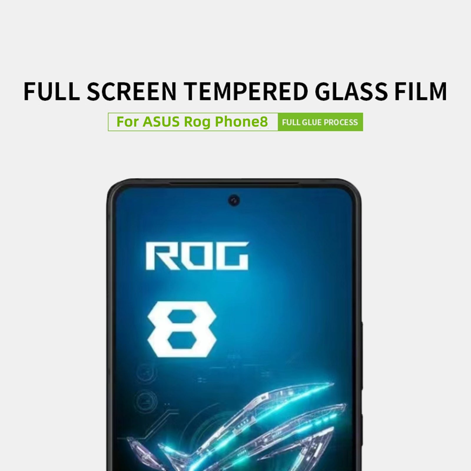 PINWUYO JK Tempered Glass Film Series-2 for Asus ROG Phone 8 5G / Phone 8 Pro 5G Screen Protector HD Clear Film