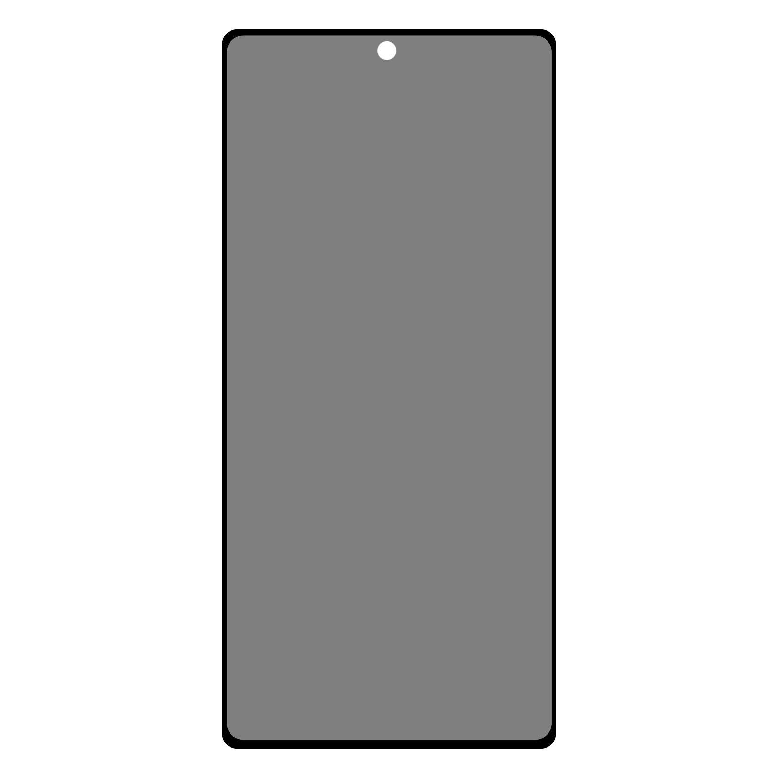 For OnePlus Ace 3 5G / 12R 5G Privacy Screen Protector Curved Edge Tempered Glass Film Side Glue