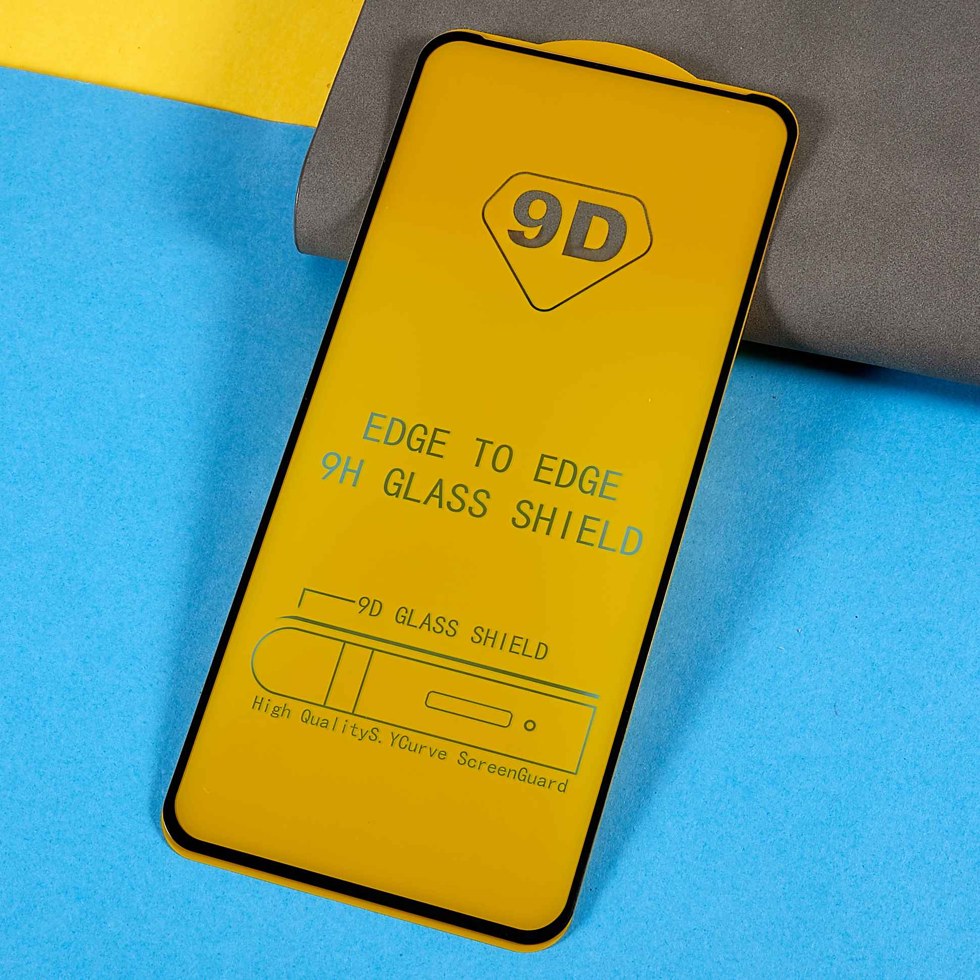 For vivo Y27s 4G Full Screen Protector 9D Side Glue Film
