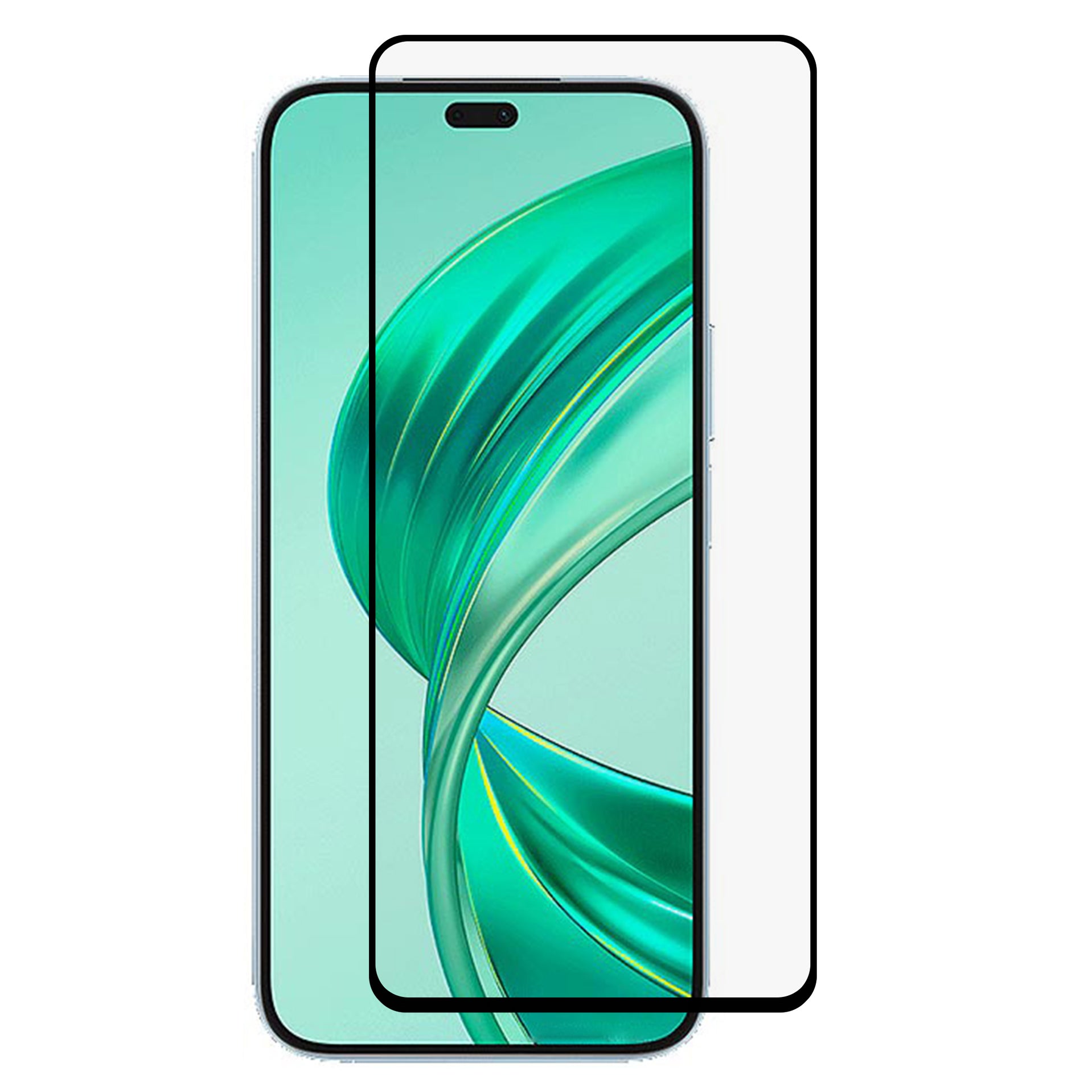 For Honor X8b 4G Side Glue Screen Protector 9D Tempered Glass Film