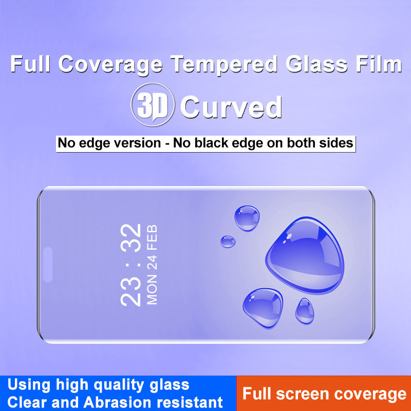 IMAK For Huawei Mate 60 RS Ultimate Screen Protector Tempered Glass 3D Curved HD Clear, Bubble Free