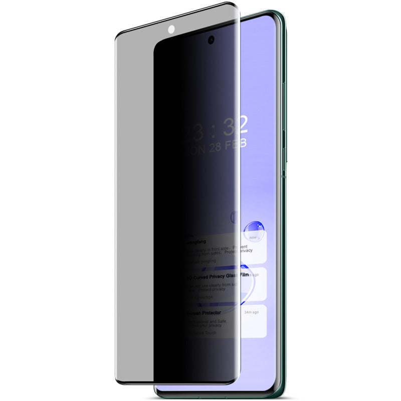 IMAK For Oppo Find X6 Pro Privacy Screen Protector Tempered Glass Screen Protective Film 3D Curved