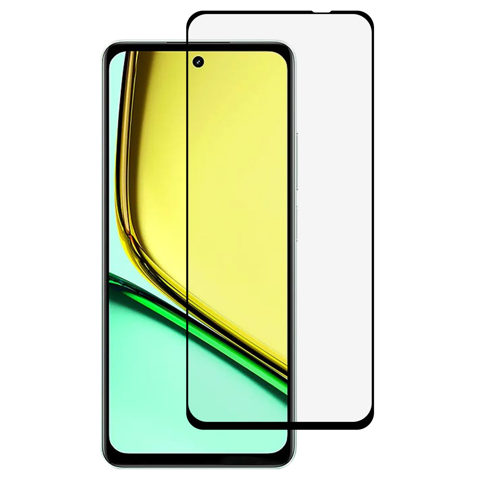 For Realme C67 4G Screen Film 9D Sensitive Touch Complete Covering Screen Protector
