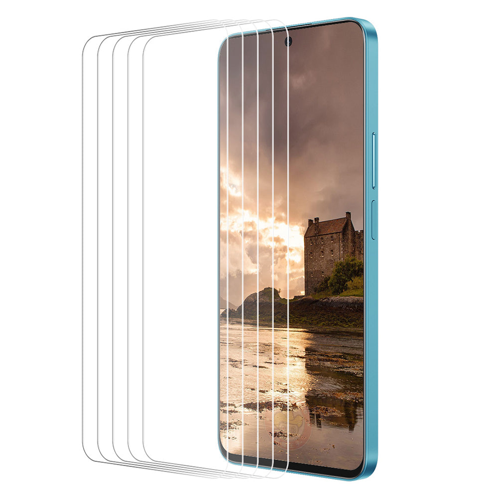 ENKAY HAT PRINCE 5Pcs For Meizu 20 Screen Protector High Aluminum-silicon Glass Film Anti-explosion
