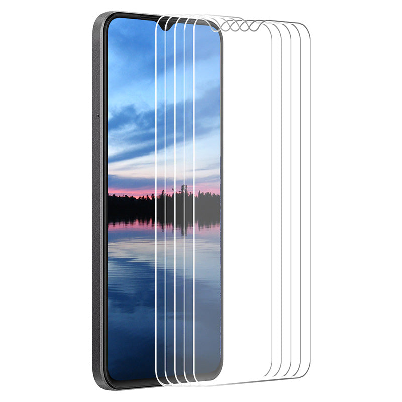 ENKAY HAT PRINCE 5Pcs For Oppo A18 4G / A38 4G Tempered Glass Fully Transparent High Aluminum-silicon Glass Film