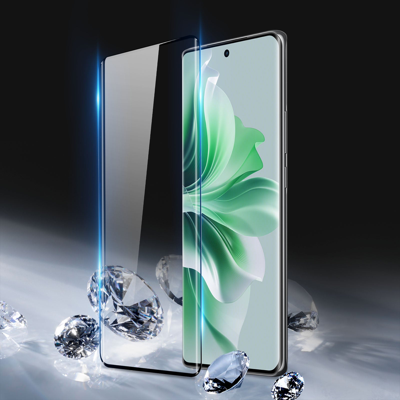DUX DUCIS For Oppo Reno11 5G (Global) / Reno11 Pro 5G (Global) Screen Protector 9H Hardness Medium Alumina Glass Film
