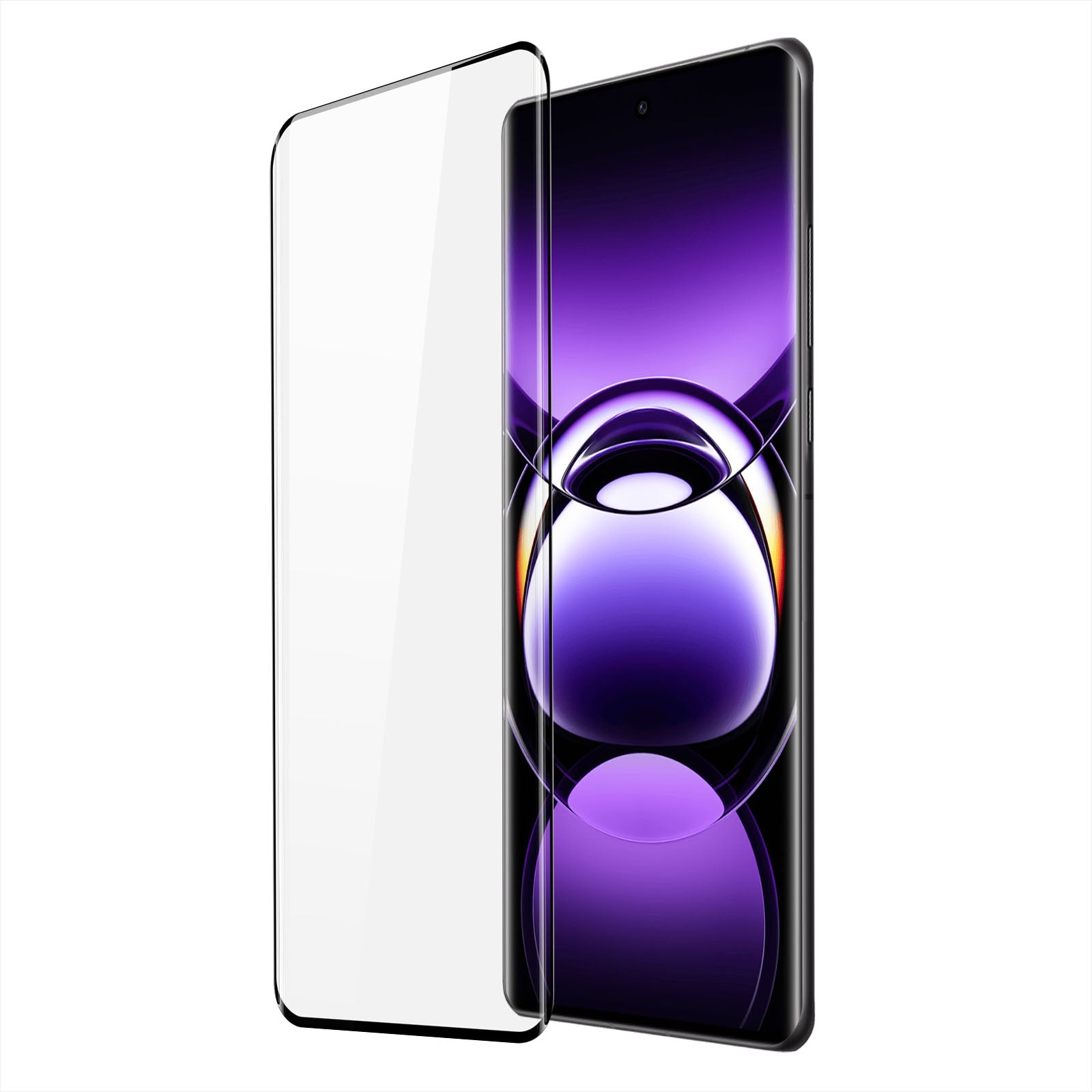 DUX DUCIS For Oppo Find X7 Ultra Screen Protector Full Glue Hot Bending Film Medium Alumina Glass