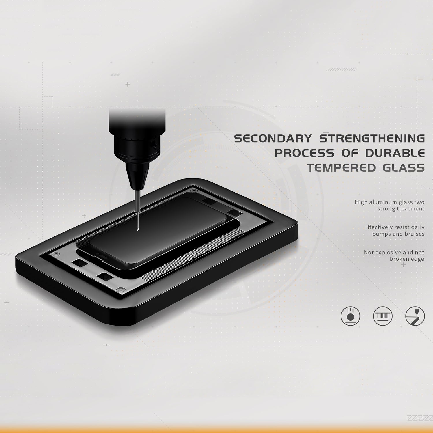 TGVI'S For iPhone 14 Pro Privacy Screen Protector Set Phone Front Screen Film+Back Protector