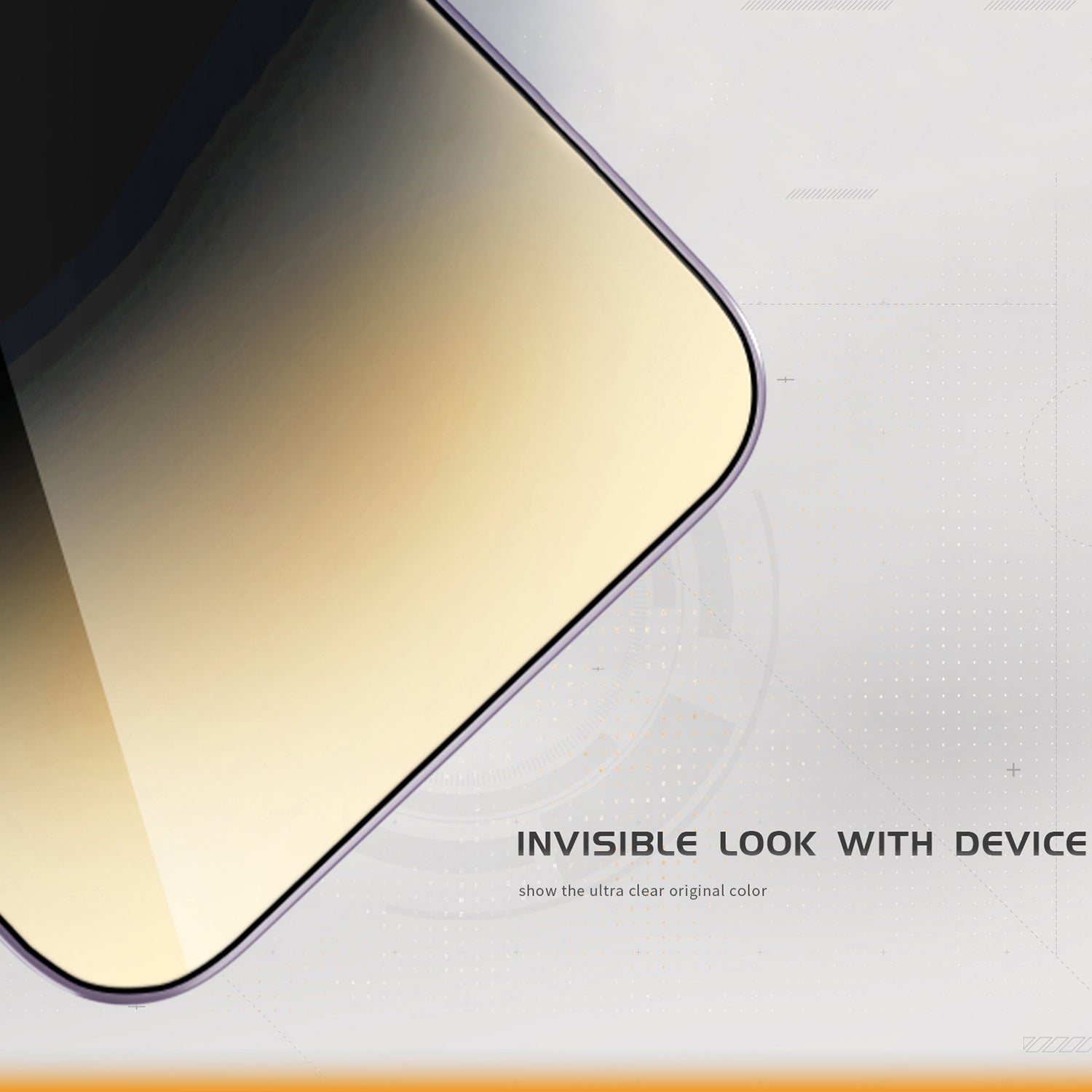 TGVI'S For iPhone 14 Pro Eye Protection Screen Protector High HD Clear Front Film+Back Protector