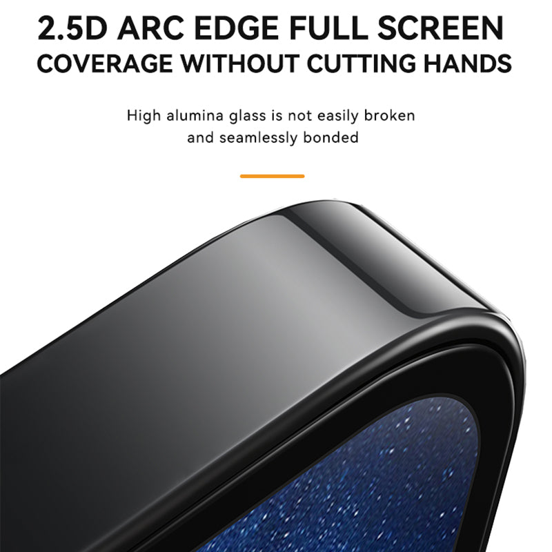 TGVI'S For iPhone 15 Pro Max Antibacterial Screen Protector Anti-Shatter Front Film+Back Protector