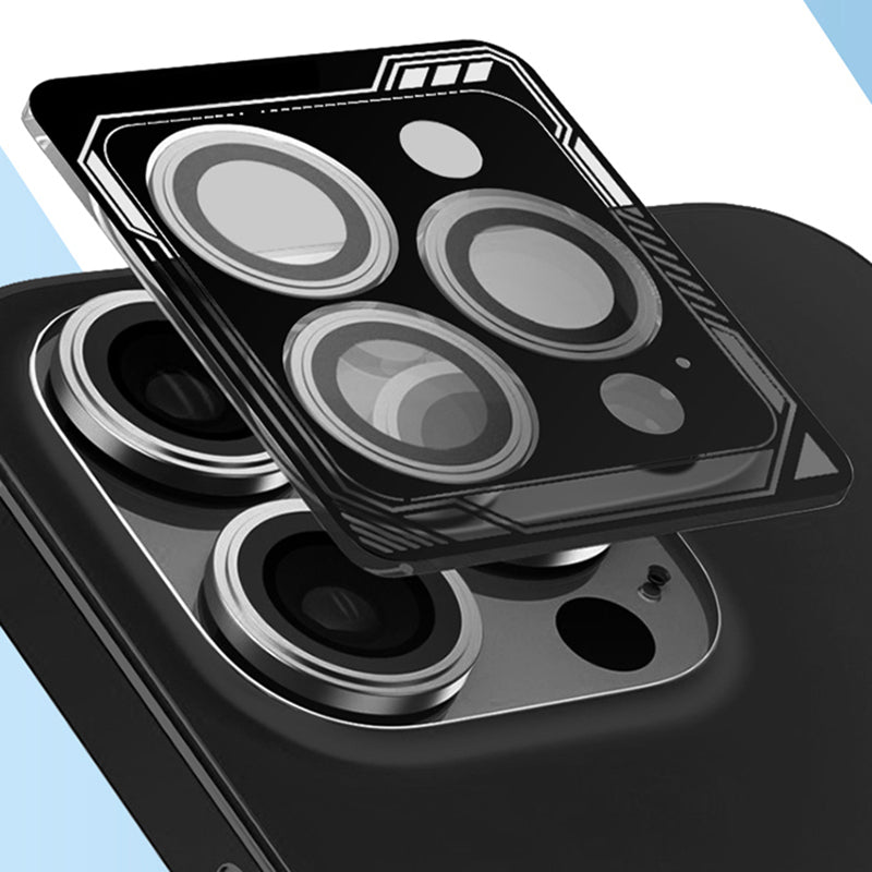 TGVI'S 1 Set For iPhone 15 Pro / 15 Pro Max Camera Lens Protector AR Clear Individual Lens Film