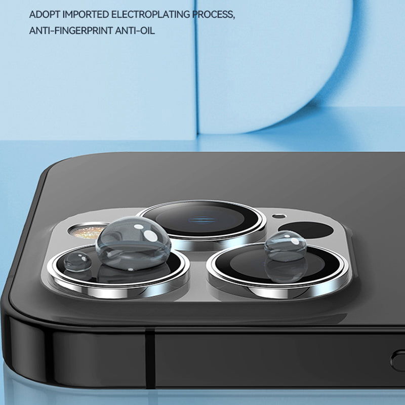TGVI'S 1 Set For iPhone 15 Pro / 15 Pro Max Camera Lens Protector AR Clear Individual Lens Film