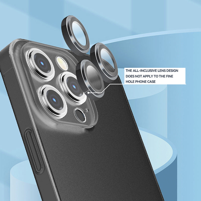 TGVI'S 1 Set For iPhone 15 Pro / 15 Pro Max Camera Lens Protector AR Clear Individual Lens Film